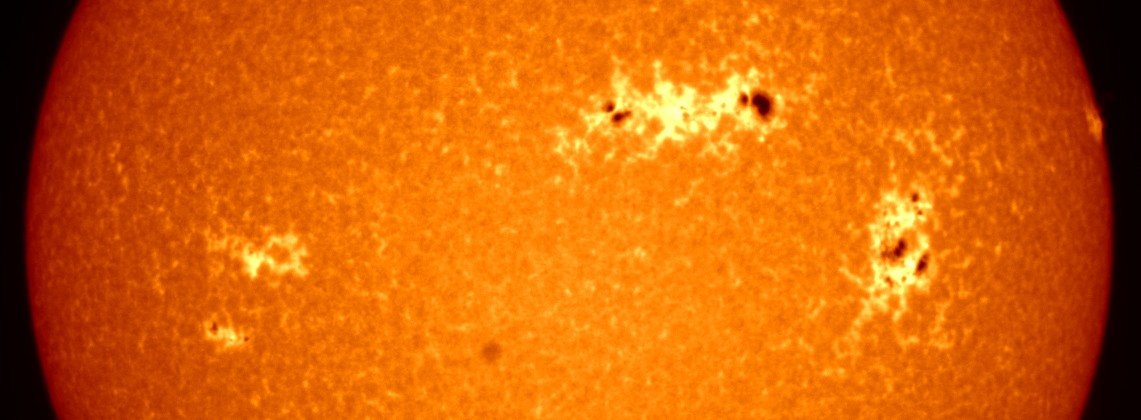 Sunspots observed by the SIDC